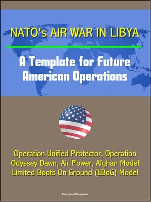 cover image of NATO's Air War in Libya